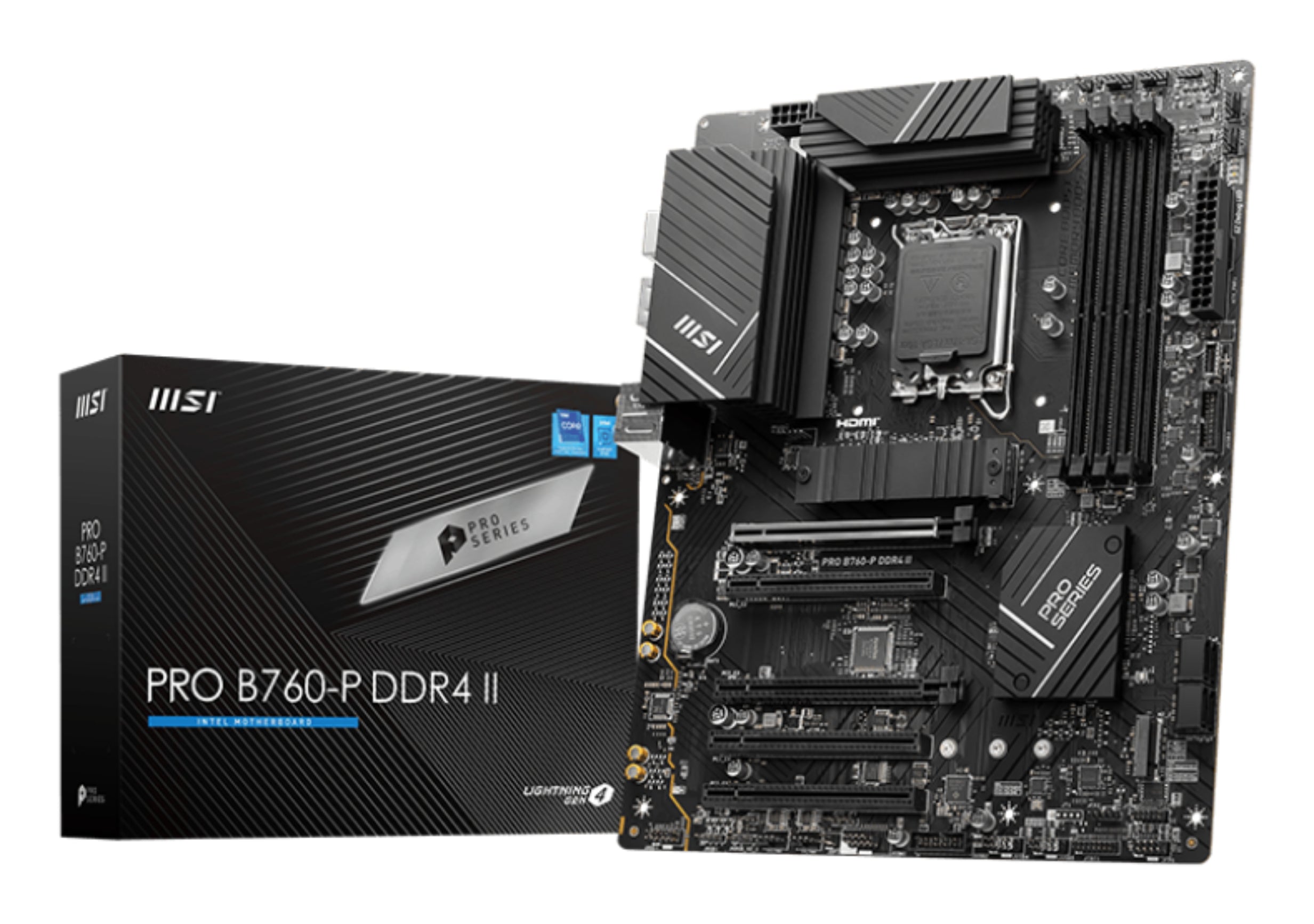 MSI PRO B760-P DDR4 II ATX LGA1700 sokkel Intel B760