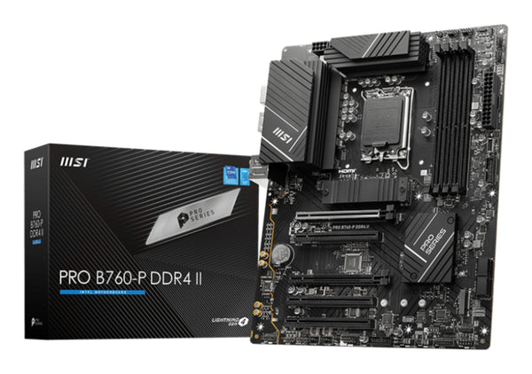 MSI PRO B760-P DDR4 II ATX LGA1700 sokkel Intel B760