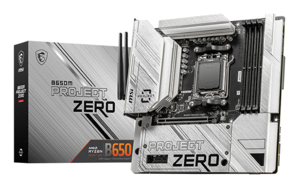 MSI B650M PROJECT ZERO Micro-ATX Socket AM5 AMD B650