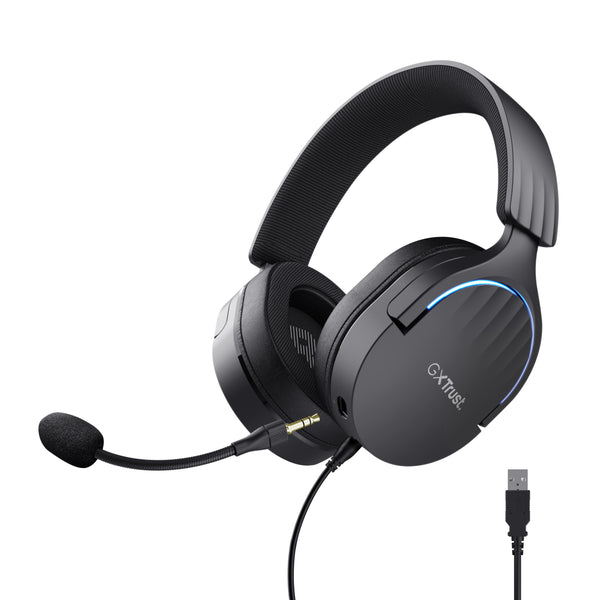 Trust GXT 490 Fayzo Kablet Headset Sort