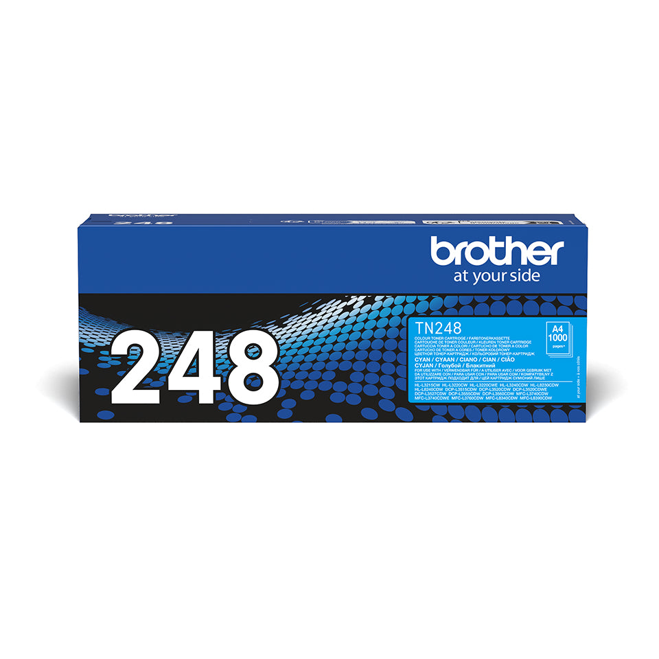 Brother TN-248C Cyan 1000 sider Toner