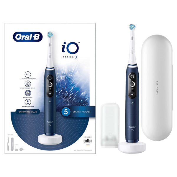 Oral-B iO Series 7 Elektrisk tandbørste Blå