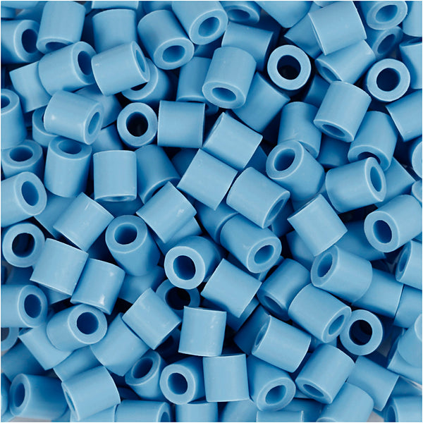 NABBI BioBeads Rørperler, str. 5x5 mm, hulstr. 2.5 mm, medium, blå, 3000 stk./ 1 pk.
