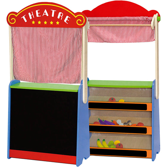 VIGA Teater & Købmandsbutik, H: 125 cm, L: 66 cm, B: 29 cm, 1 stk.