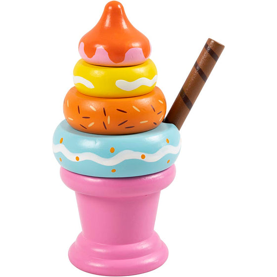 VIGA Sundae Is i Bæger - Kreativ Leg for Børn