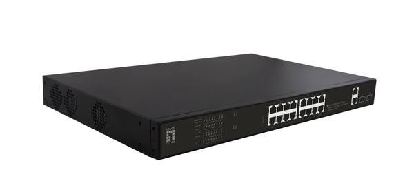 LevelOne GEP-2021 Switch 20-porte Gigabit  PoE