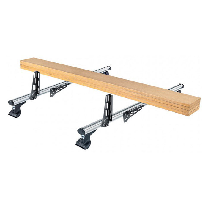 Laststop sæt foldbar 18 cm til Alubøjler - 4 stk.
