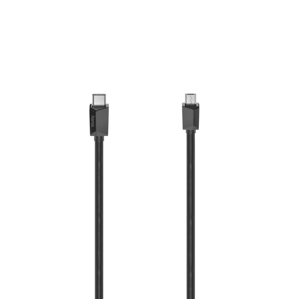 Hama 00200644 USB-kabel USB 2.0 0,75 m USB C Micro-USB A Sort