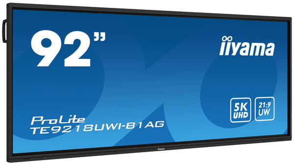 iiyama ProLite TE9218UWI-B1AG 92 Digital skiltning/interaktiv kommunikation 5120 x 2160