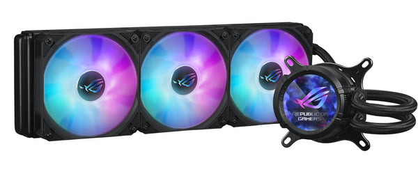 ASUS ROG STRIX LC III 360 ARGB LCD Vandkøler 1-pack Sort 120 mm