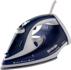 Gorenje STEAMCARE PLUS SIH2200BLC Dampstrygejern 2200W Blå Hvid