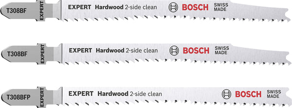 Bosch Expert Hardwood 2-side clean Stiksavsklingesæt Stiksav