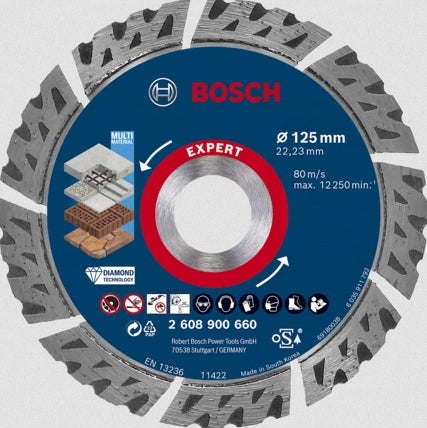 Bosch Expert Multi Material Diamantskæreskive Vinkelkværn