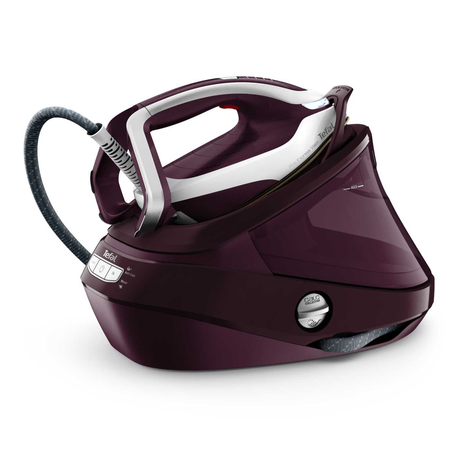 Tefal Pro Express Vision GV9810 Dampstrygejern 3000W Lilla