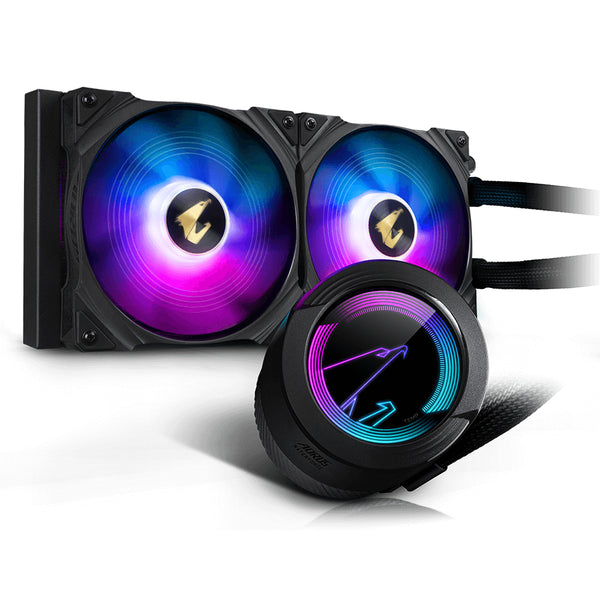 Aorus WATERFORCE 280 Vandkøler 1-pack Sort 140 mm