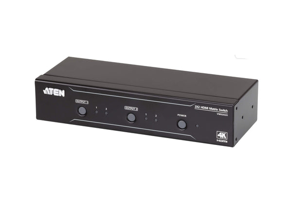 ATEN VanCryst VM0202H 2x2 4K HDMI Matrix Video-/audioswitch HDMI