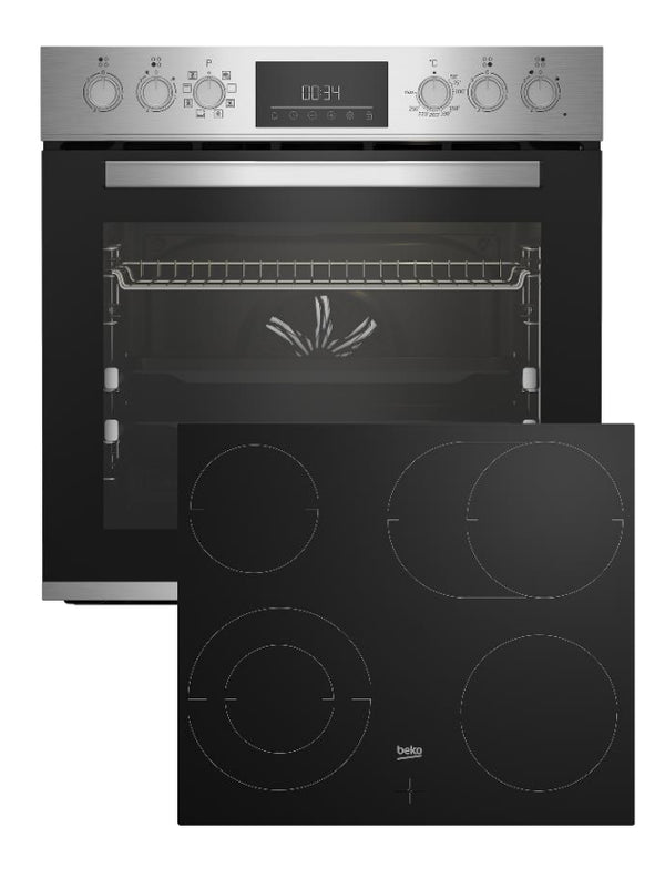 Beko BBUM12328X pande og gryde sæt Keramisk Elektrisk ovn