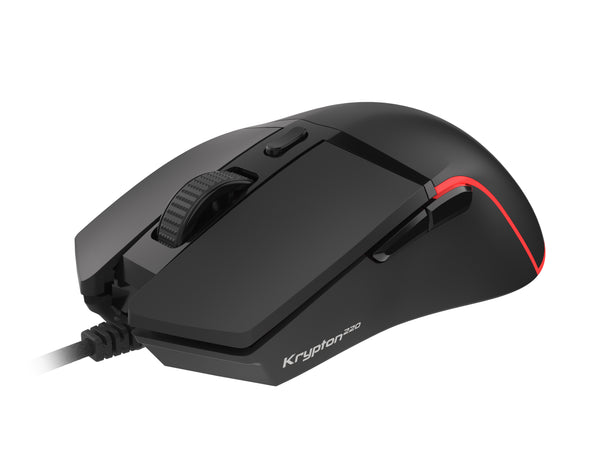 GENESIS Krypton 220 mus Spil Højre hånd USB Type-A Optisk 6400 dpi
