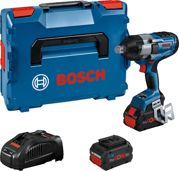 Bosch GDS 18V-1050 H Professional Slagnøgle Batteridrevet 2 batterier inkluderet 3/4 kvadratisk drev