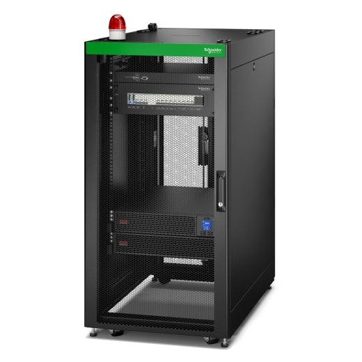 APC EMDC24U3KP2V stativ 24U Fritstående reol Sort