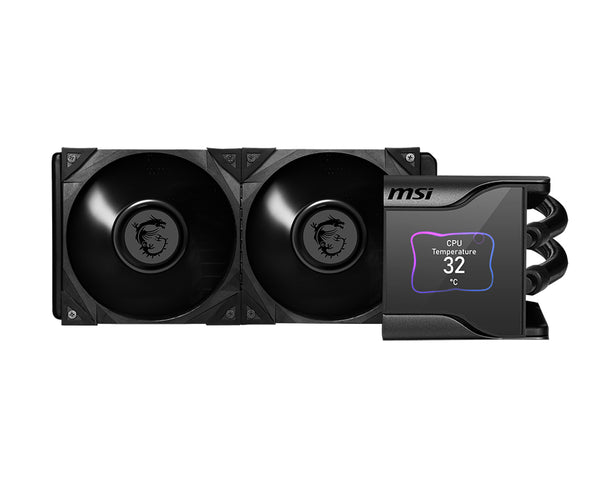 MSI MEG CORELIQUID S280 Vandkøler 1-pack Sort 140 mm