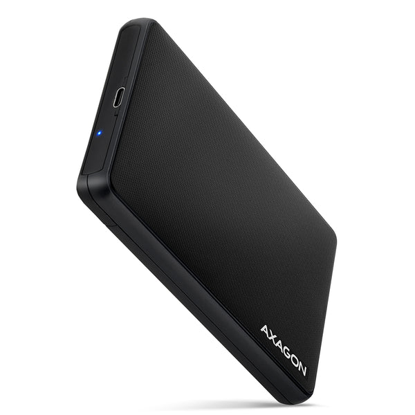 Axagon EE25-SLC drevkabinet HDD/SSD kabinet Sort 2.5