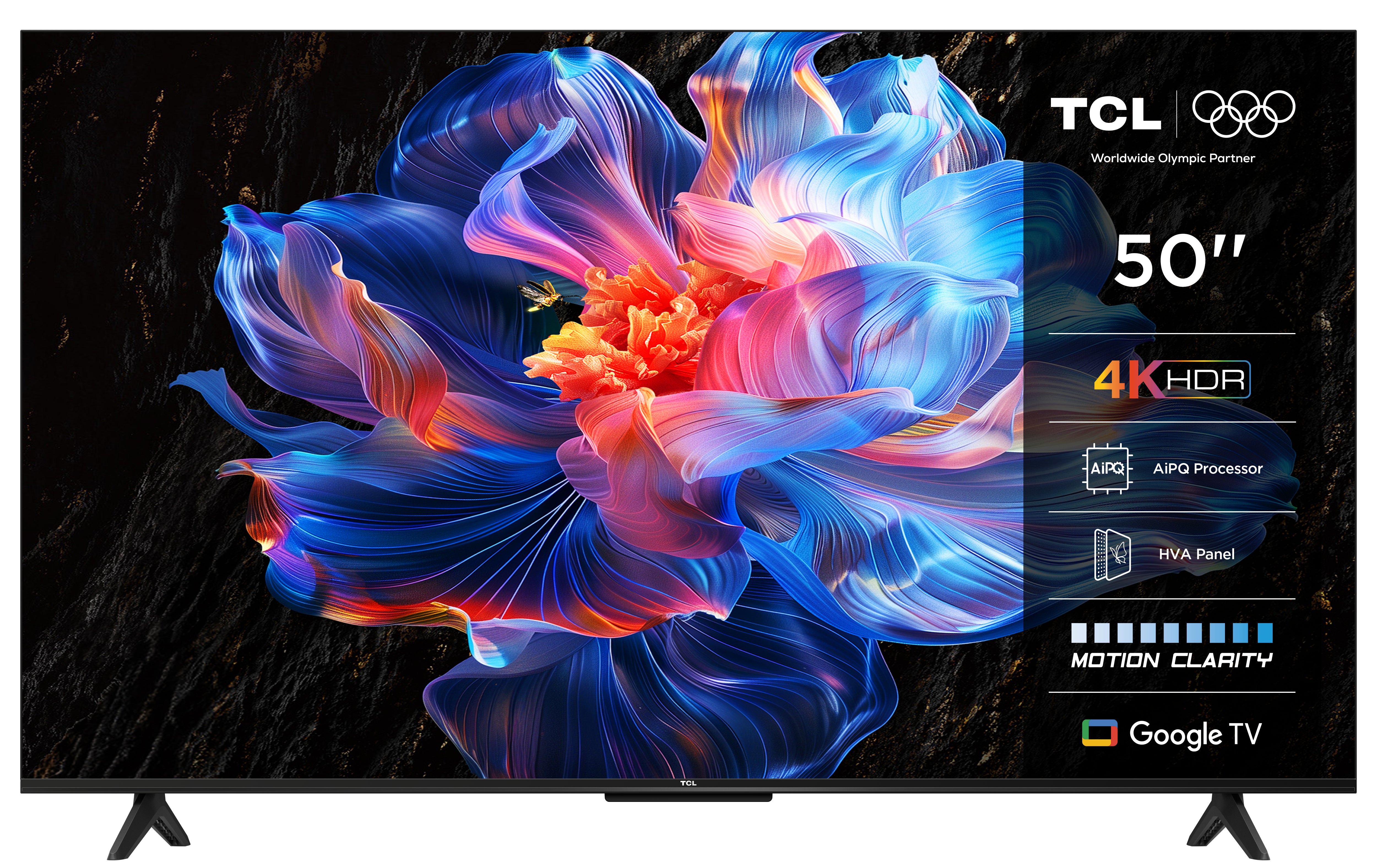 TCL 50P69K 50 4K UHD (2160p) Børstet metal