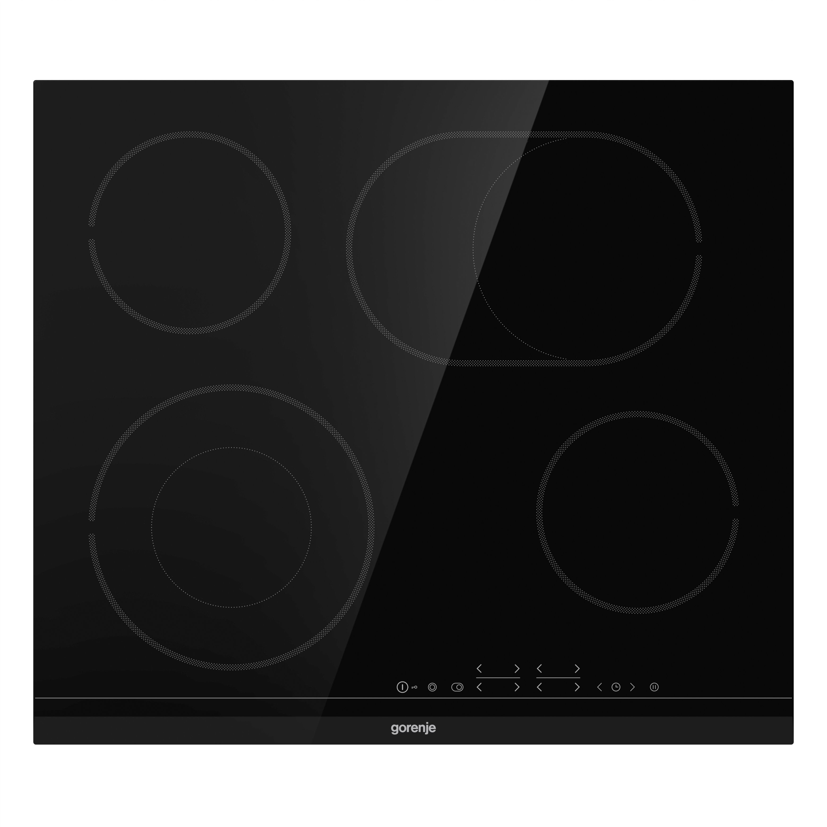 Gorenje ECT643BCSC Keramisk kogeplade Keramik