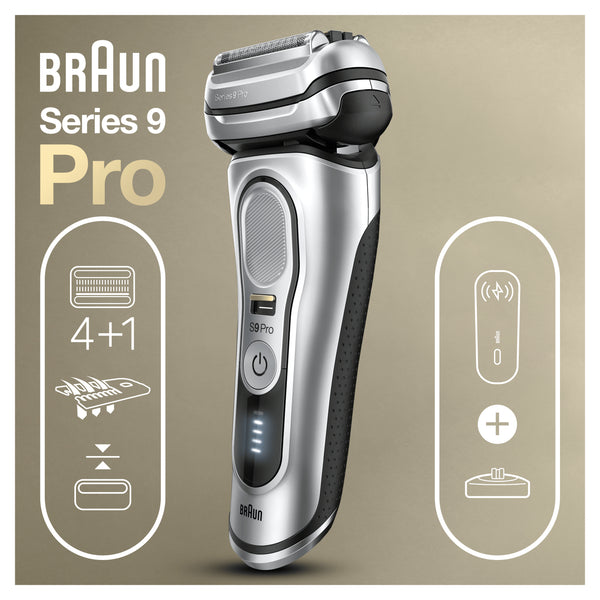 Braun Series 9 Pro 9427s Silver  Wet & Dry Barbermaskine