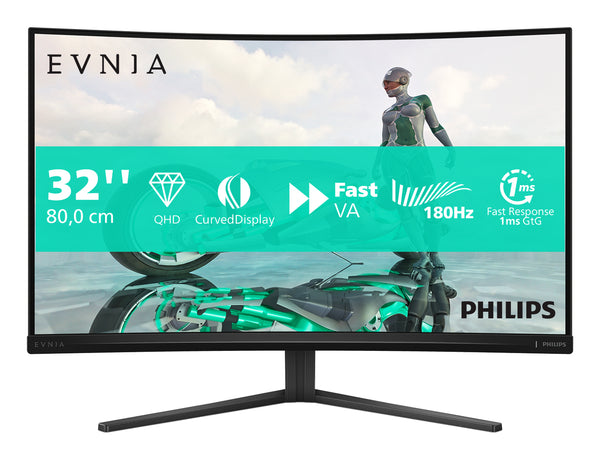 Philips Evnia 3000 32M2C3500L 32 2560 x 1440 (2K) HDMI DisplayPort 180Hz