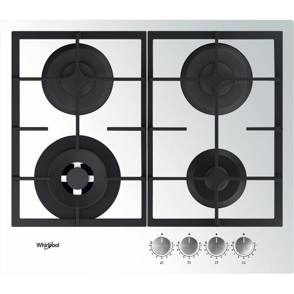 Whirlpool AKTL629/WH Hvid Indbygget 59 cm Gaskomfur 4 zone(s)