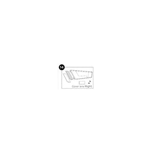 Lampechimney / baglygte-reservedel til Thule EasyFold XT - Thule