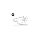 Lampechimney til Thule EasyFold XT reservedel 54405 - Thule