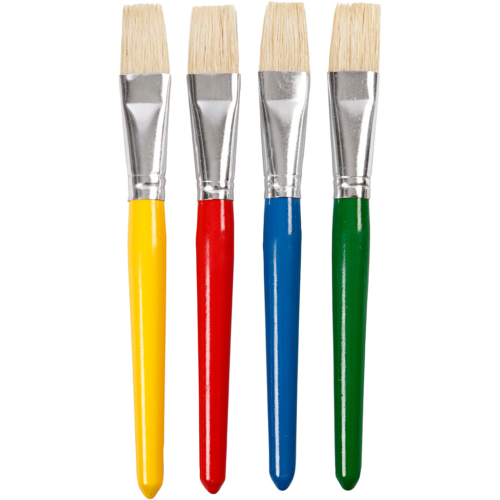 Pensler, spartler og palette