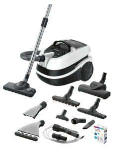 Bosch Serie | 4 AquaWash&Clean BWD421PRO Støvsuger Beholder 3.5liter Hvid/sort
