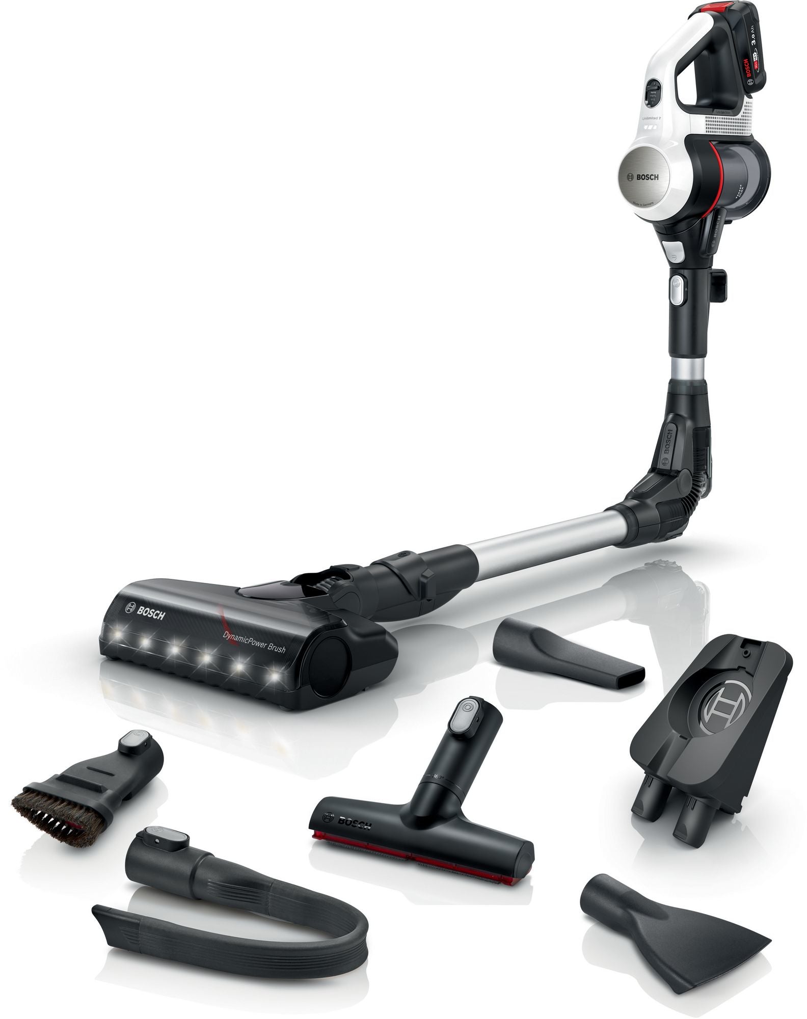 Bosch Unlimited 7 BSS711W Støvsuger Pind/håndholdt Hvid