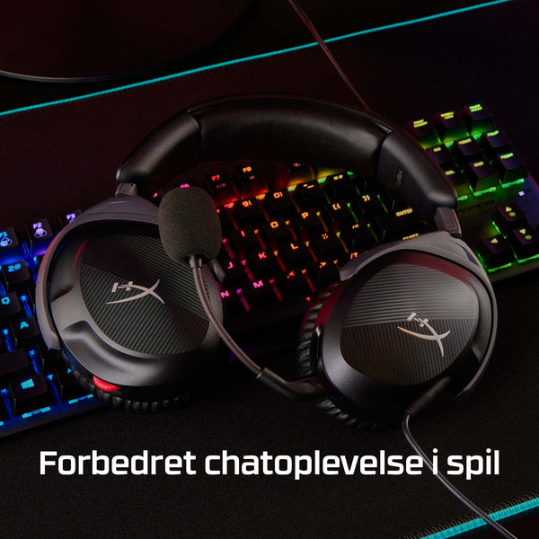 HyperX Cloud Stinger 2 Kablet Høretelefoner Sort