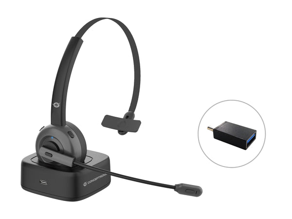 Conceptronic Polona POLONA03BD Trådløs Headset Sort
