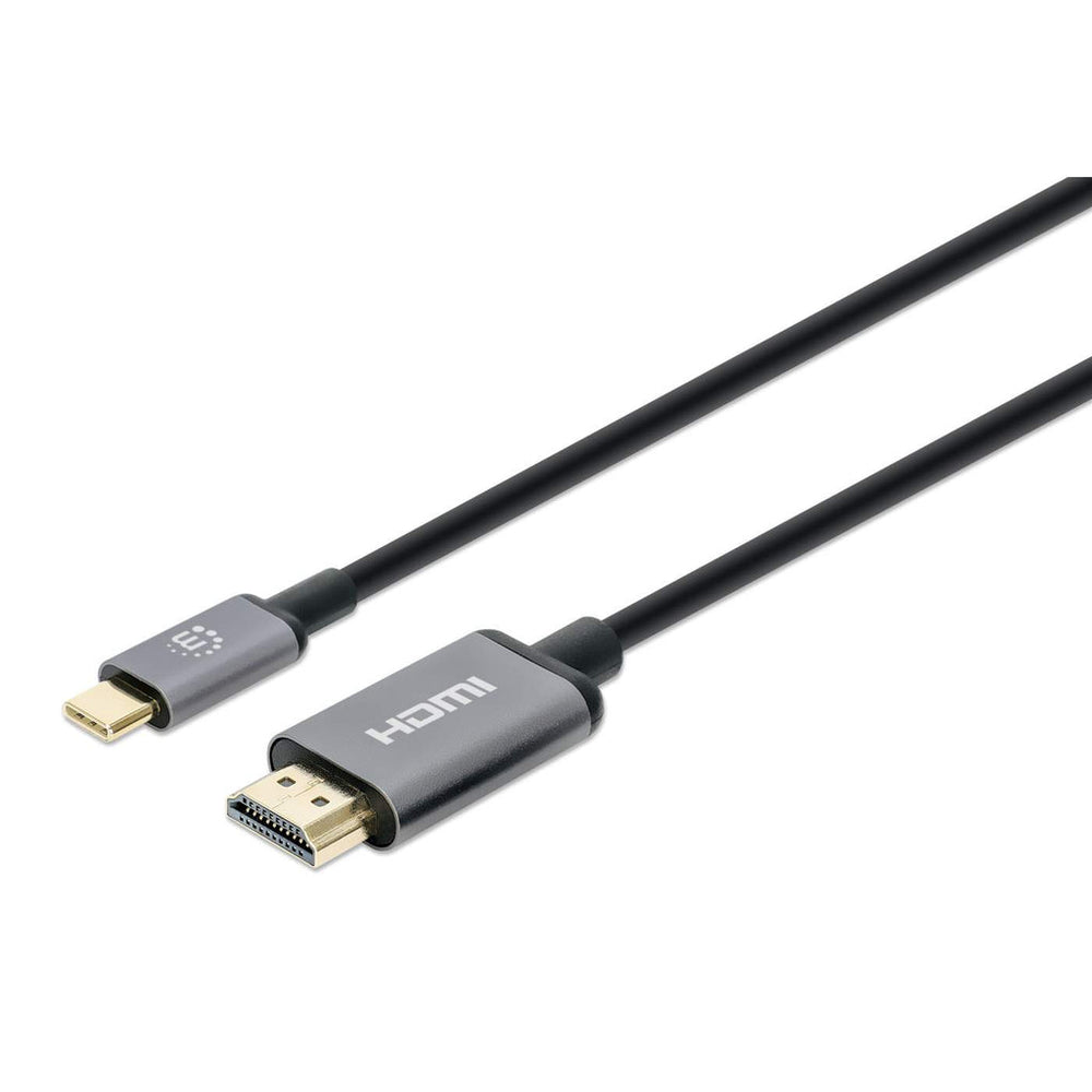Manhattan Videoadapterkabel HDMI / USB 1m Sort
