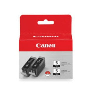 Canon PGI 5 Black Twin Pack Sort 1640 sider