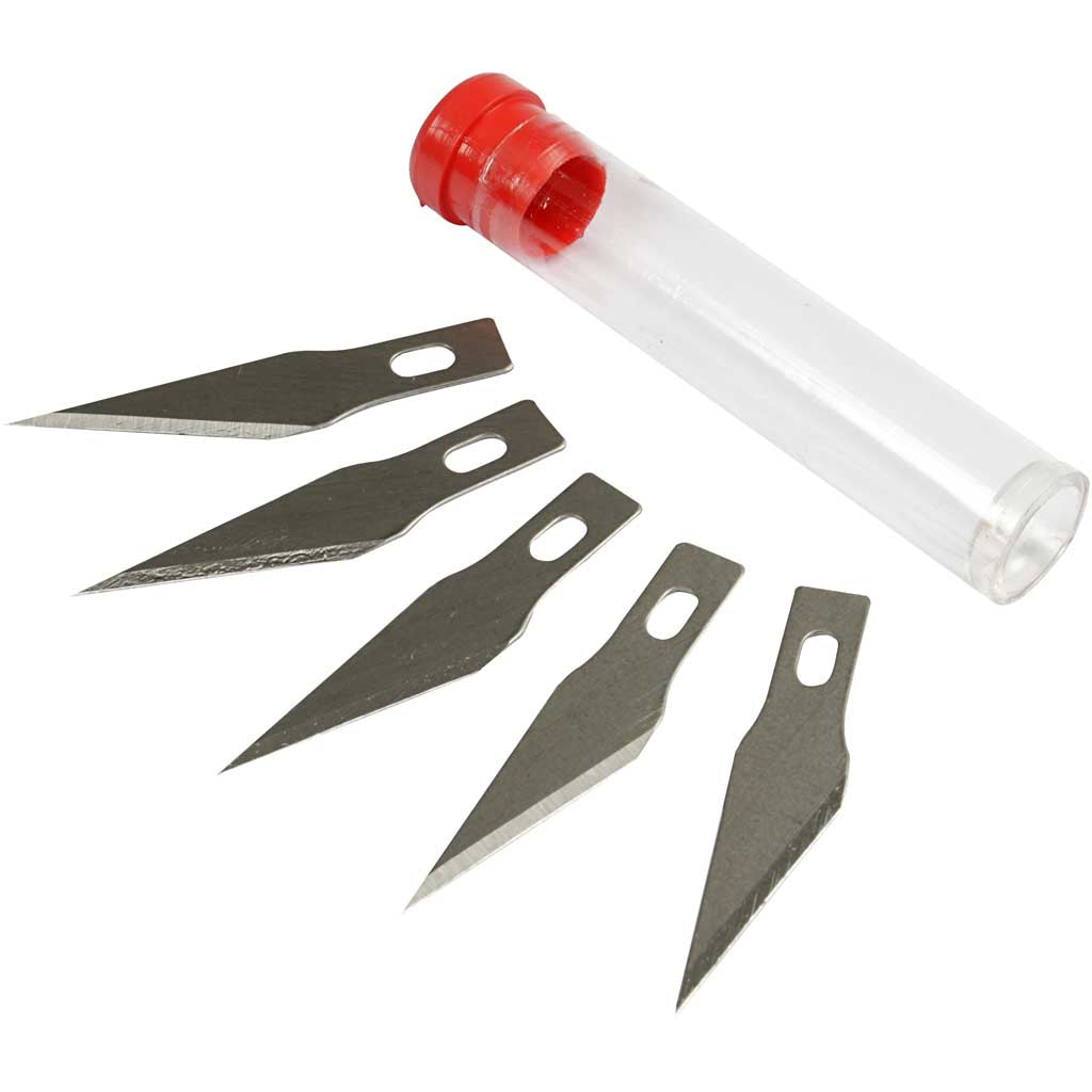 Fiskars Knivblade, 5 stk./ 1 pk.