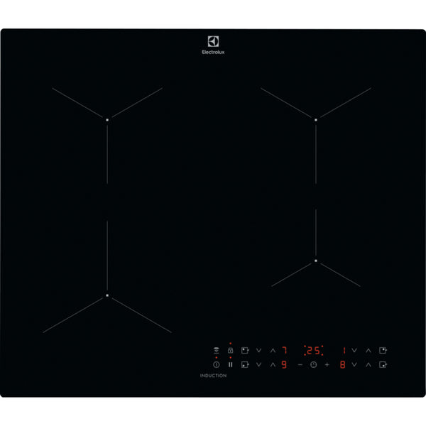 Electrolux LIL61434C Sort Indbygget 59 cm Zone induktionskogeplade 4 zone(s)