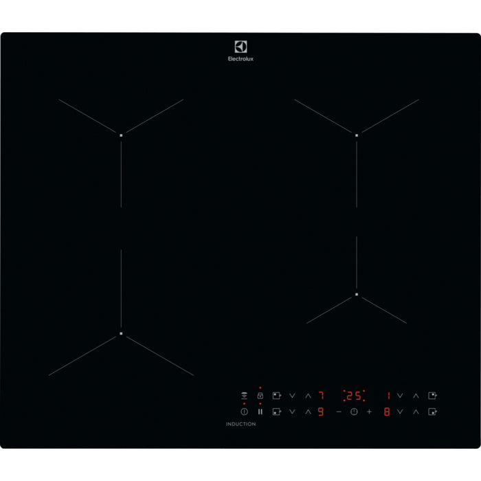 Electrolux LIL61434C Sort Indbygget 59 cm Zone induktionskogeplade 4 zone(s)