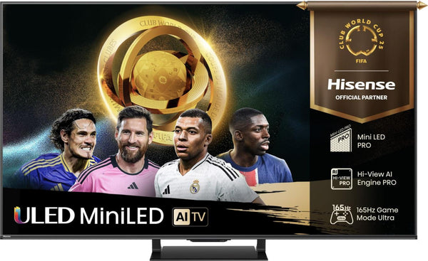 Hisense 55U7Q PRO 139,7 cm (55) 4K Ultra HD Smart TV Wi-Fi Sort 500 cd/m²