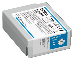 Epson SJIC42P-C Cyan Blæk C13T52M240