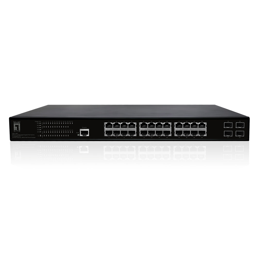 LevelOne GEP-2861 Switch 24-porte Gigabit