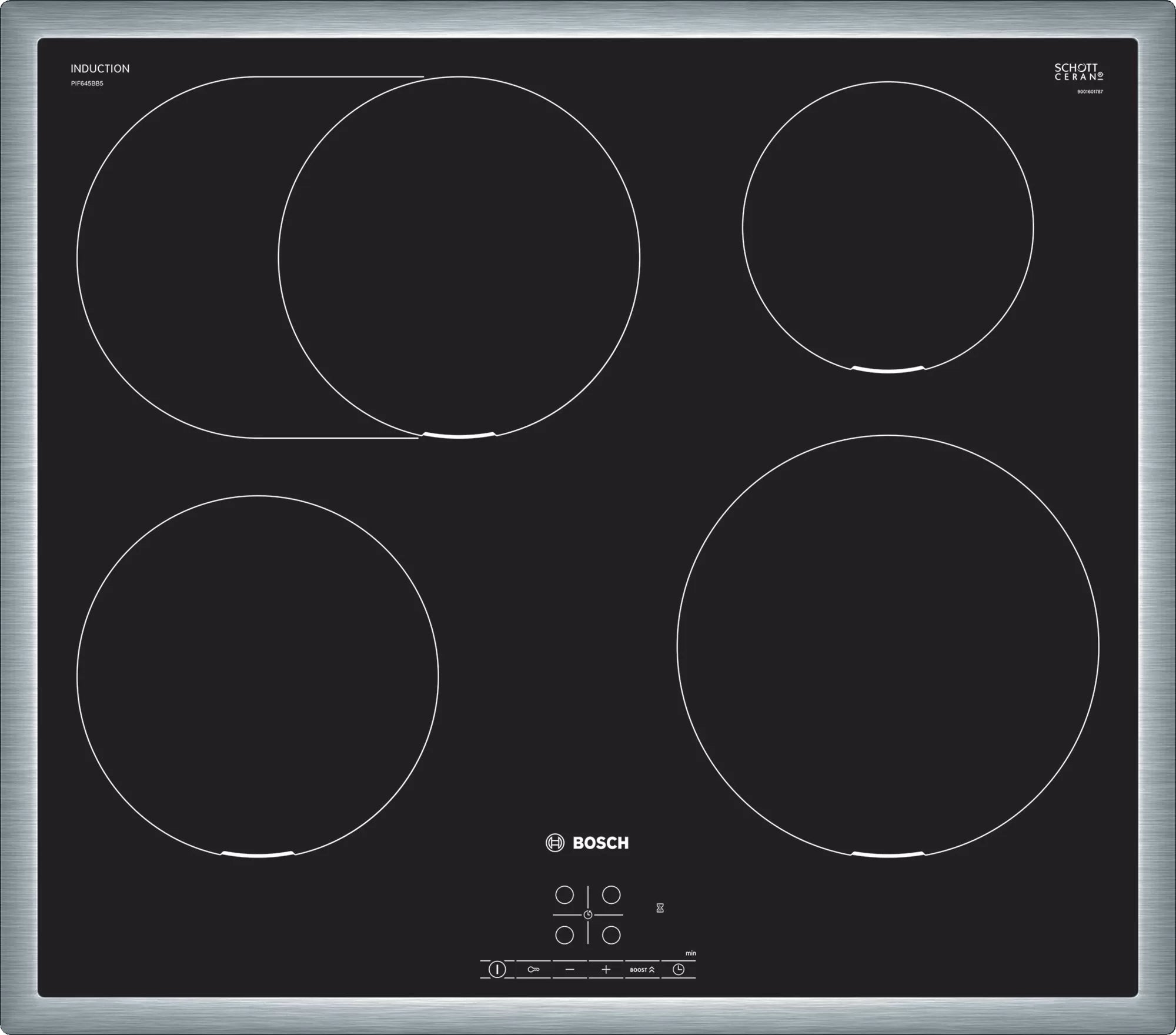 Bosch Serie | 4 PIF645BB5E Induktions kogeplade