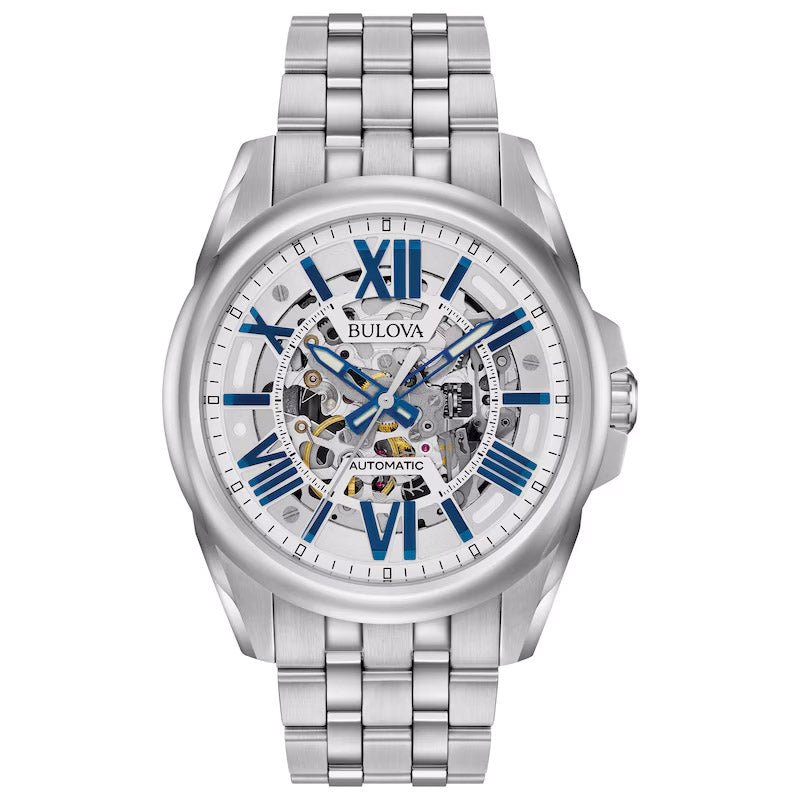 Bulova Classic sølv herreur 96a187