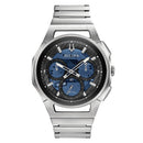 Bulova Curv blåt herreur 96a205