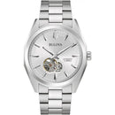 Bulova Surveyor Automatic sølv herreur 96a274